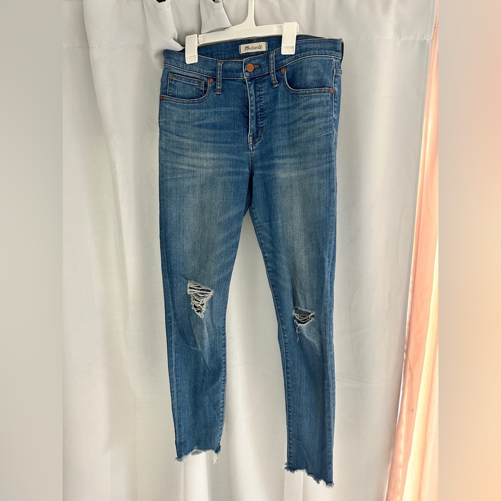 High rise madewell jeans 29 tall